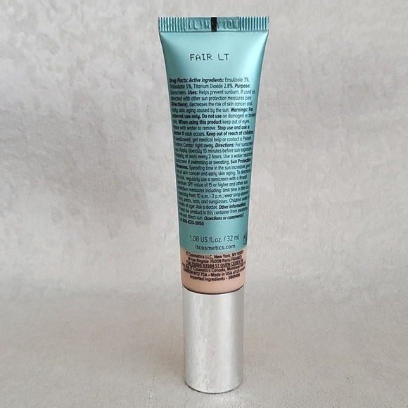 🆕️IT Natural Matte Color Correcting Pore Refining Full Coverage Cream (FAIR LT) - Picture 6 of 6